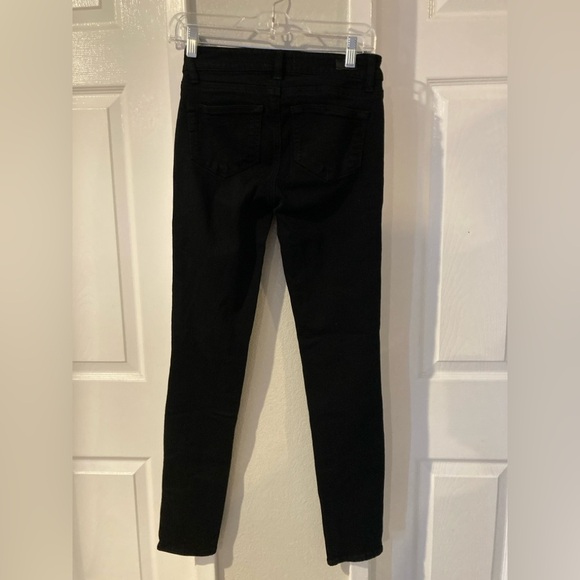 Paige Verdugo Ultra Skinny Black Fog Black Jeans Size 25 - Picture 7 of 10